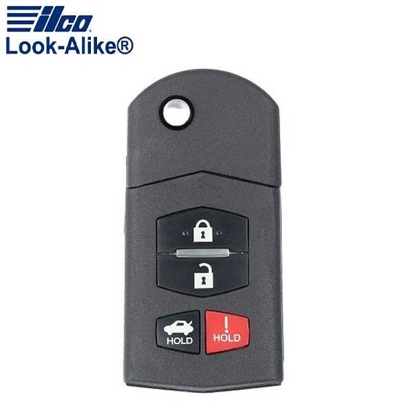 LAL FLIP-MAZ-4B1 MAZDA 4 BUTTON FLIP KEY